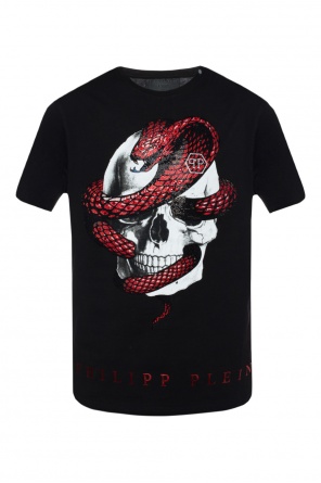 T-shirt z motywem czaszki, zdjęcie 1 T-shirt z motywem czaszki od Philipp Plein